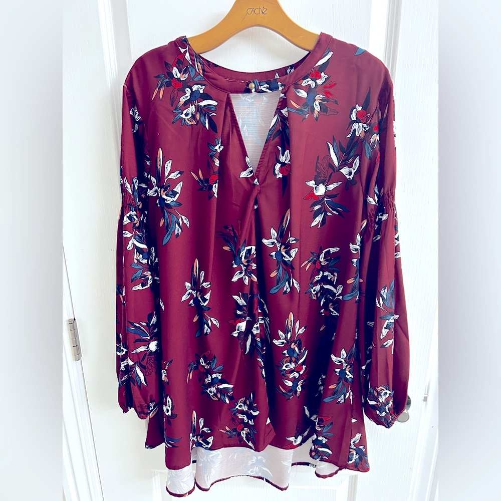 Flowery floral dress
